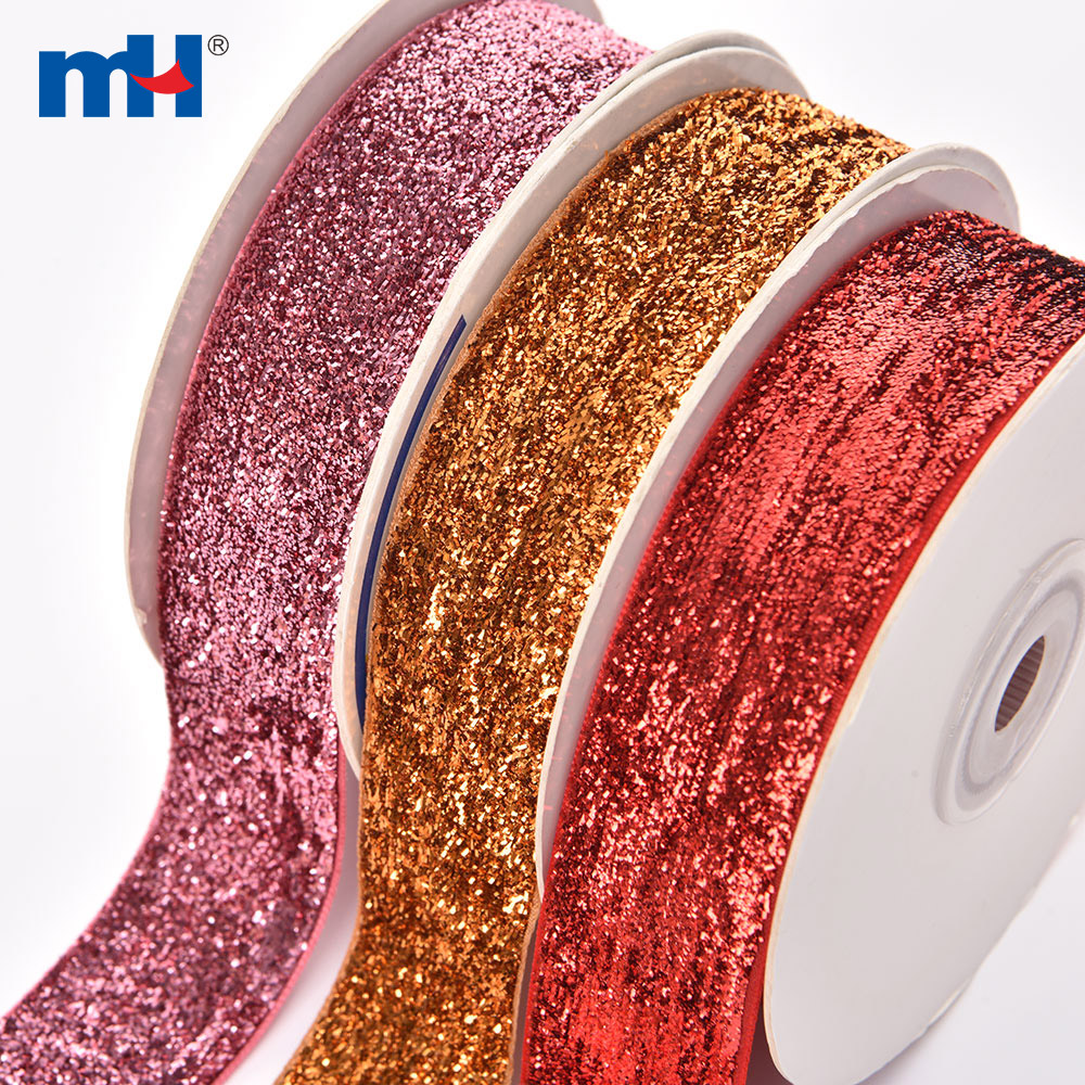 Metallic Velvet Ribbon