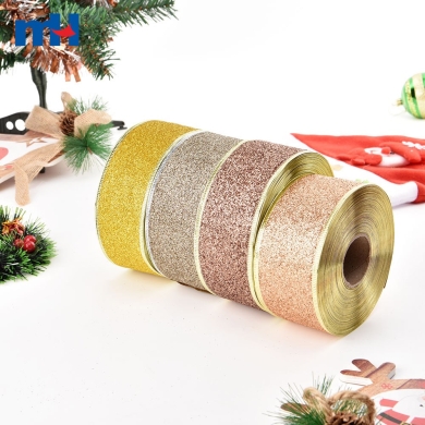 Glitter Ribbon Wired Edge