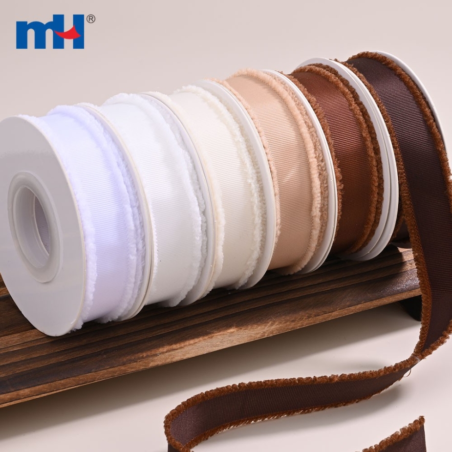 Frayed Edge Grosgrain Ribbon