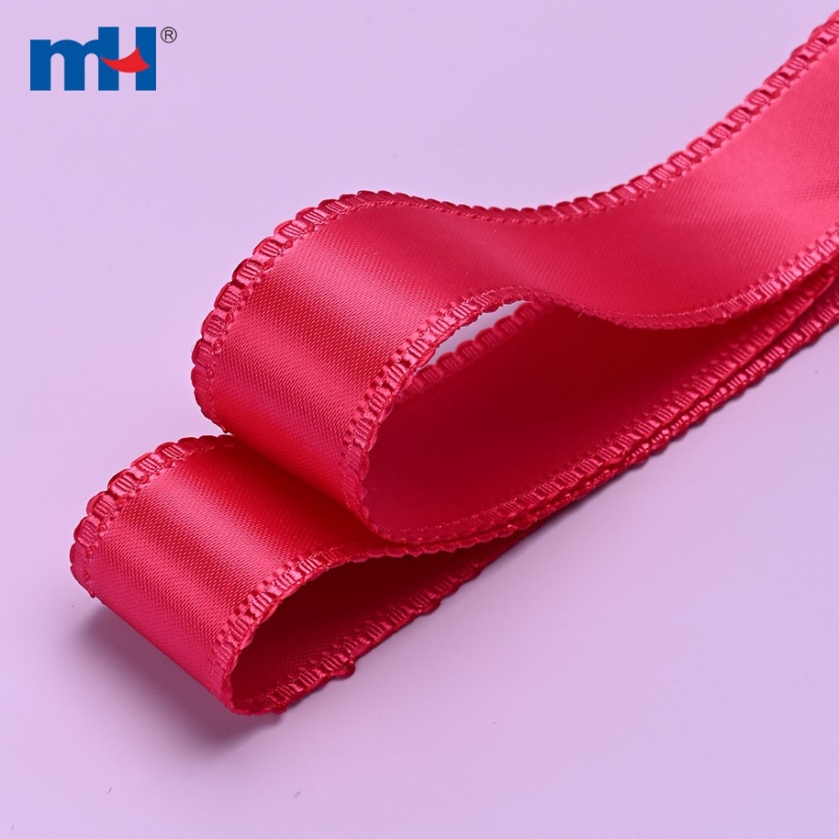 Picot Edge Satin Ribbon