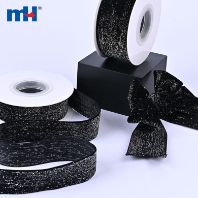 25mm Starry Sparkle Velvet Ribbon