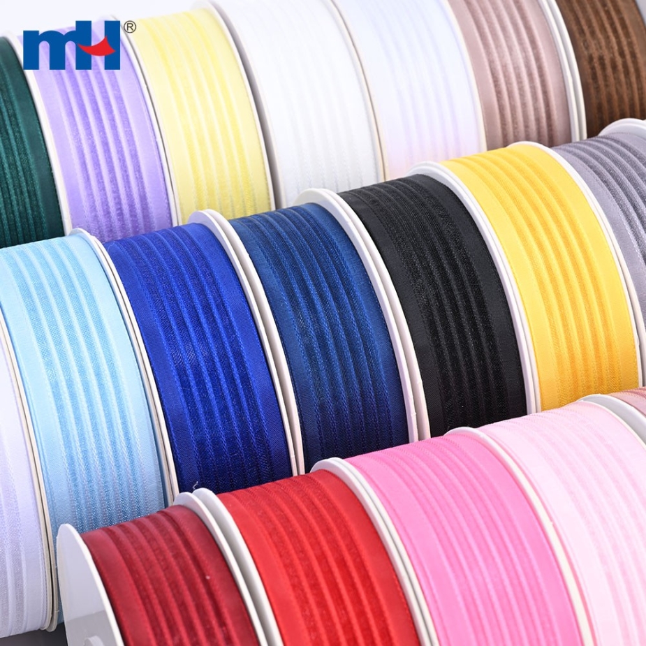Striped Organza Ribbon