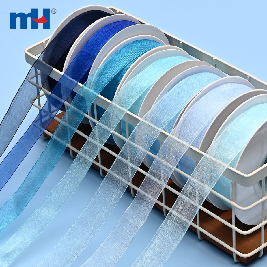 Narrow-edge Organza Ribbon