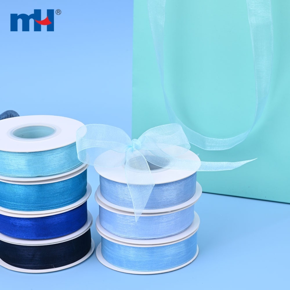 Narrow-edge Organza Ribbon