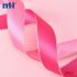 Silver Metallic-Edge Satin Ribbon