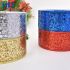 Sequin Mesh Wired Edge