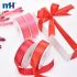 Polyester Single Face Satin Red Shine Ribbon