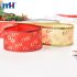 Gold Stamping Satin Wired Edge