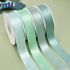 Polyester Single Face Satin Green Matt Ribbon
