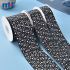 Five-Pointed Star Gold Stamping Ribbon