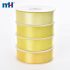 Polyester Single Face Satin Yellow Shine Ribbon
