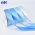 Polyester Single Face Satin Blue Matt Ribbon