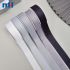 Polyester Grosgrain Black and White Ribbon
