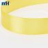 Polyester Single Face Satin Yellow Shine Ribbon