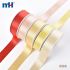 Glitter Gold Purl Satin Ribbon