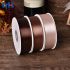 Polyester Double Face Satin Brown Shine Ribbon