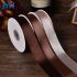 Polyester Double Face Satin Brown Shine Ribbon
