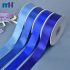 Polyester Single Face Satin Blue Matt Ribbon