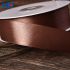 Polyester Double Face Satin Brown Shine Ribbon